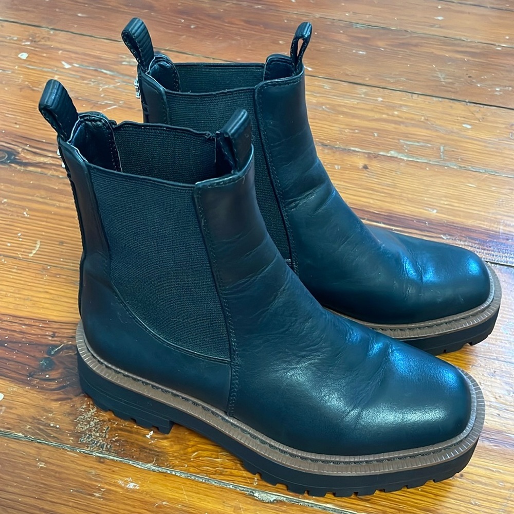 Sam Edelman Black Ankle Boots